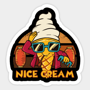 Nice Cream Sticker